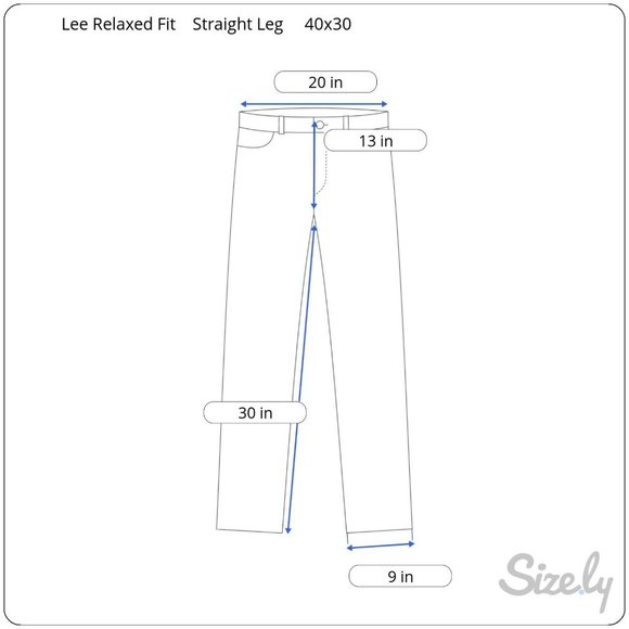 Women's LEE W40/L30 5-Pocket Jeans - Picture 4 of 4